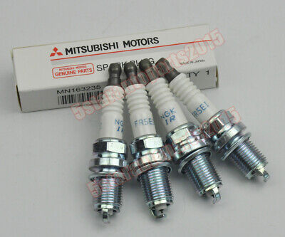 4pc MN163235 FR5EI NGK Mitsubishi Spark plug MN163235 New Genuine Part 
