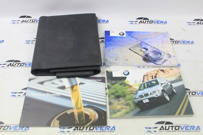BMW E53 X5 1999 - 2004 HANDBOOK OWNERS MANUAL WALLET PACK SERVICE BOOK