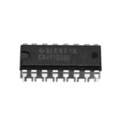 CD40192BE IC, Cmos Presettable Up/down Counters, DIP 16, Texas Instruments