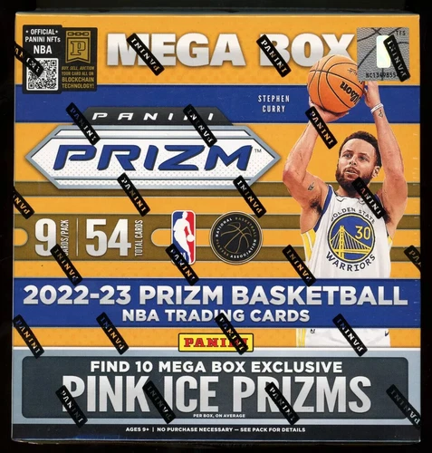 2022-23 Panini Prizm NBA Basketball Factory Sealed Mega Box