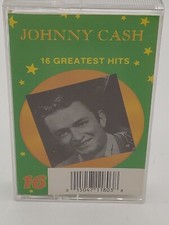 Johnny Cash 16 Greatest Hits Cassette