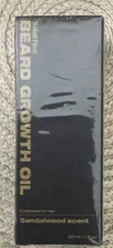 Waking Forest/ Beard Growth Oil/ Customized For Men/ Sandalwood Scent/ 1 Fl. Oz.