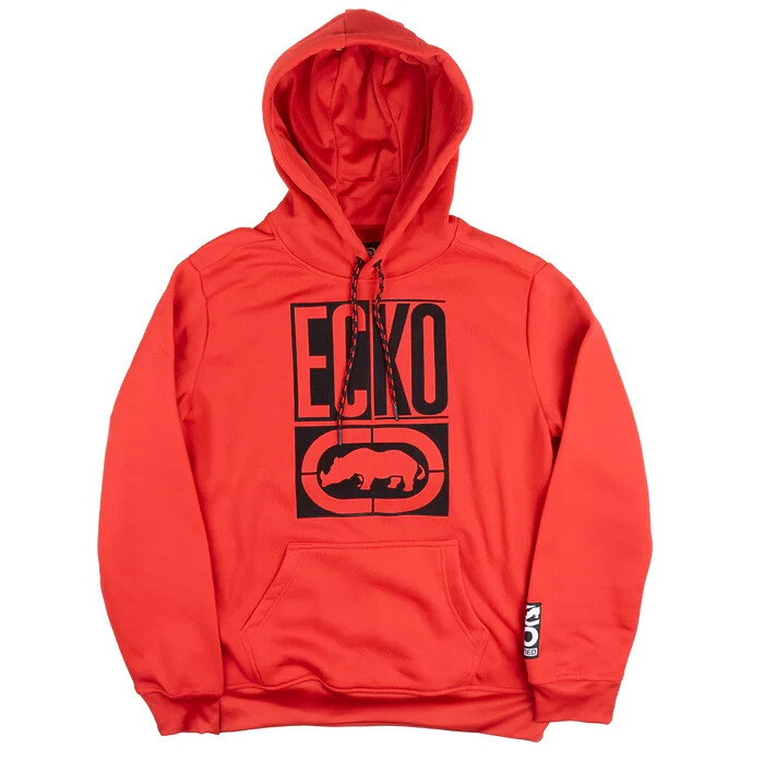 MARC ECKO ecko unltd Men's Fleece Pullover Hoodie Sweatshirt True
