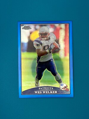 2009 Topps Chrome #TC27 Wes Welker - NFL Trading Card