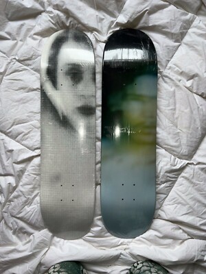 Supreme 2011 Harmony Korine and 2018 Nan Goldin Skateboard Deck  