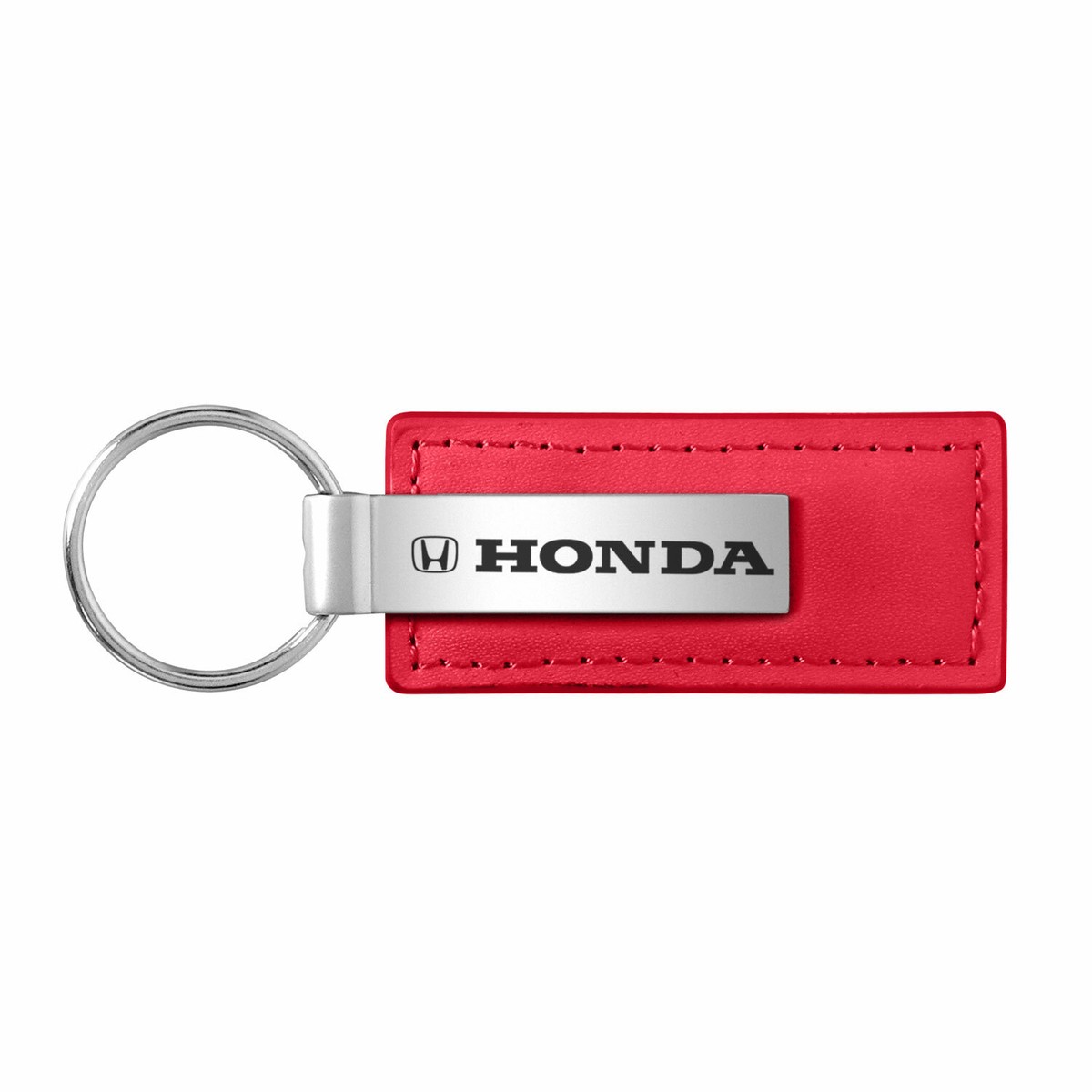 Honda Red Leather Key Chain Keychain, Official Licensed | eBay