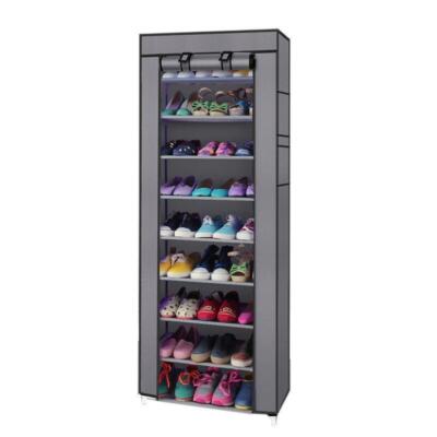 9 Layers 9 Grid Shoe Rack Shelf Storage Closet Organizer Cabinet ...