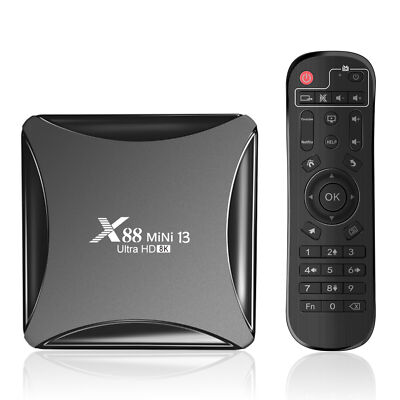 X88 MINI 13 RK3528 TV Box Android 13 8K Dual Band Wifi 16G/32GB Media Player 