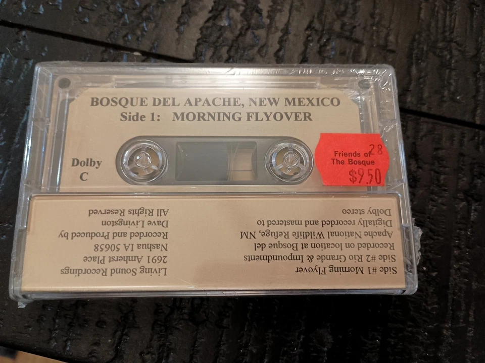 Bosque Del Apache New Mexico sealed cassette tape live sound recordings - Image 2 of 4