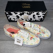 Nuevo Retirado Vans Disney Sirenita Ariel Tenis Zapatos Talla Mujeres 9.5 Hombres 8