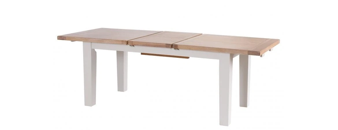 Chalked oak dining table deals