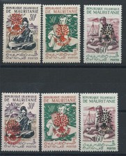 Mauritanie N° 154E/54K** (MNH) Aide aux Réfugiés 1962 