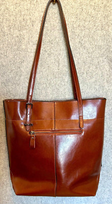 Kattee Vintage Genuine Leather Tote Shoulder Handbag Adjustable Handles