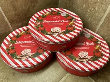 3 CANS Foreva Chocolate Peppermint Bark Dark and White Chocolate 36oz TOTAL!
