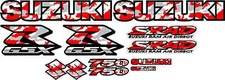 GSXR750 Fairing Decal Stickers 750 Red Camo Decals graphics Sticker Srad gsxr
