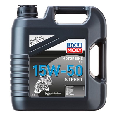 Liqui Moly Motorbike 4T 15W-50 Street Öl für kraftvolle Performance 1L