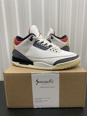 Nike Air Jordan 3 Retro Denim SE Fire Red 2020 Mens Size  display picture 2