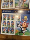 Wile E. Coyote & Road Runner USPS Stamps/Silvester&Tweety/Bugs Bunny/Daffy Duck — photo 4