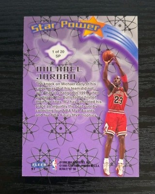 1997 Ultra Star Power #1 Michael Jordan | eBay