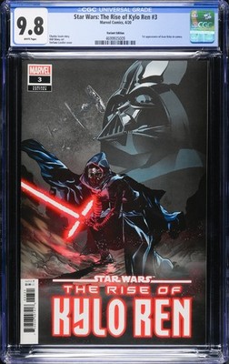 Star Wars Rise of Kylo Ren #3 CGC 9.8 1st Avar Kriss Cameo Marvel 2020