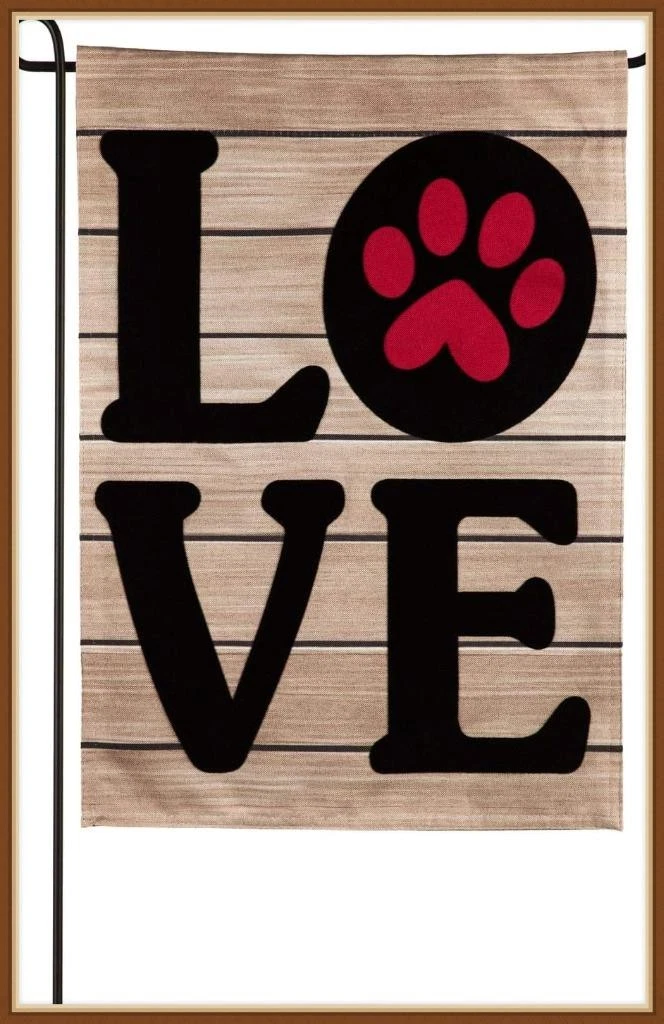 Evergreen Pet Love Garden Flag - Thumbnail 3