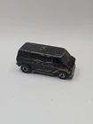 Vintage 1974 Hot Wheels Black Super Van with Flames Hong Kong HK Flaking