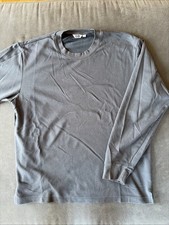 Uniqlo U Airism Men  s Longsleeve Tee Grey Large