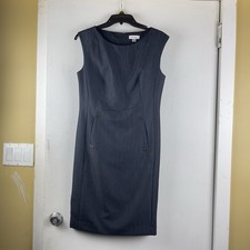 Calvin Klein Women’s Sleeveless Sheath Dress Size 4 | Work Office Career Midi