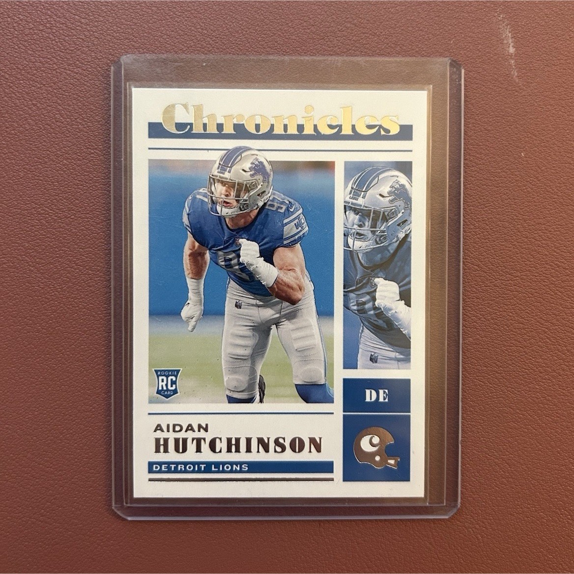 Panini Chronicles 2022 Rookie Aidan Hutchinson #47 Detroit Lions NFL Football