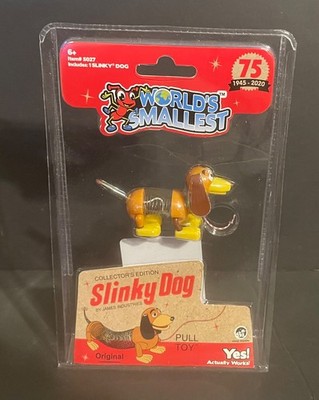 New World's Smallest Slinky Dog Miniature Collector's Edition 75th Anniversary 