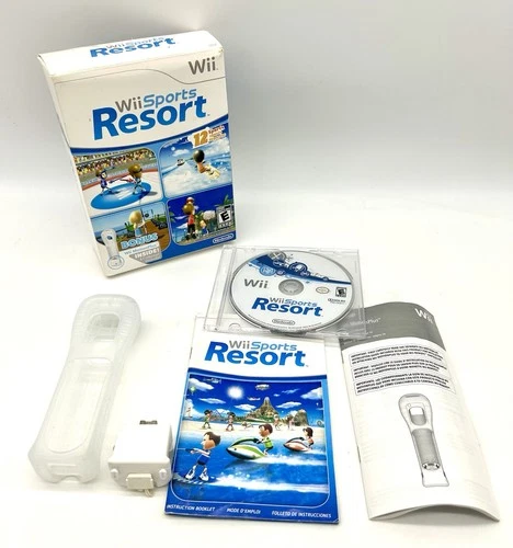 Wii Sports Resort With Wii Motion Plus For Nintendo Wii No Case With Box