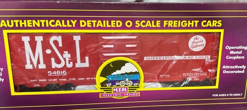 MTH Premier 20-93148 Minneapolis & St. Louis 40’ AAR Box Car #54616 escala O | Condition: New