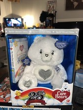 Care Bears 25th Anniversary Care Bear with Swarovski Crystal Eyes w/ DVD 2007