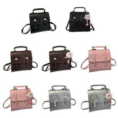 Small Backpack for Women PU Leather Handbag Backpack Students School Backpack