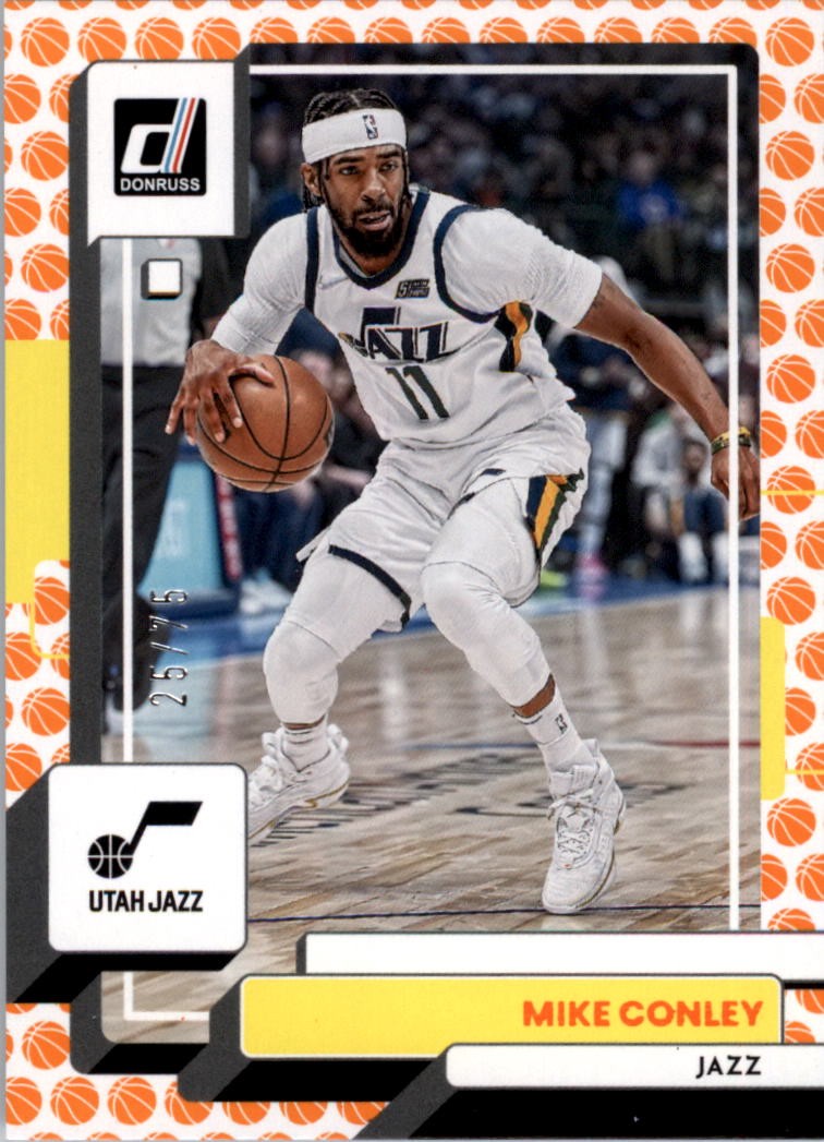 2022-23 Donruss Basketball #112 Mike Conley /75 - BSK