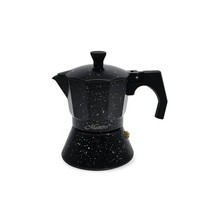 Induktion Espressokocher 3 Tassen 150Ml Granit Mokkakanne Maestro MR-1667-3