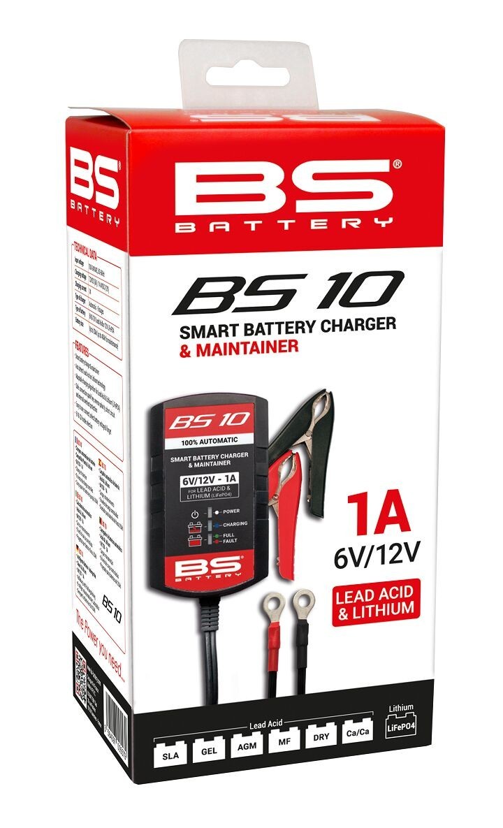 Chargeur BS10 6V/12V contre les pannes de batterie hivernales - 2