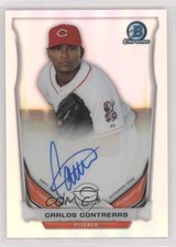Carlos Contreras Bowman Chrome 2014 Refractor /500 Auto