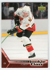 Hockey card | Dion Phaneuf #9 | 2005-06 Upper Deck Rookie Class Box Set. rookie card picture