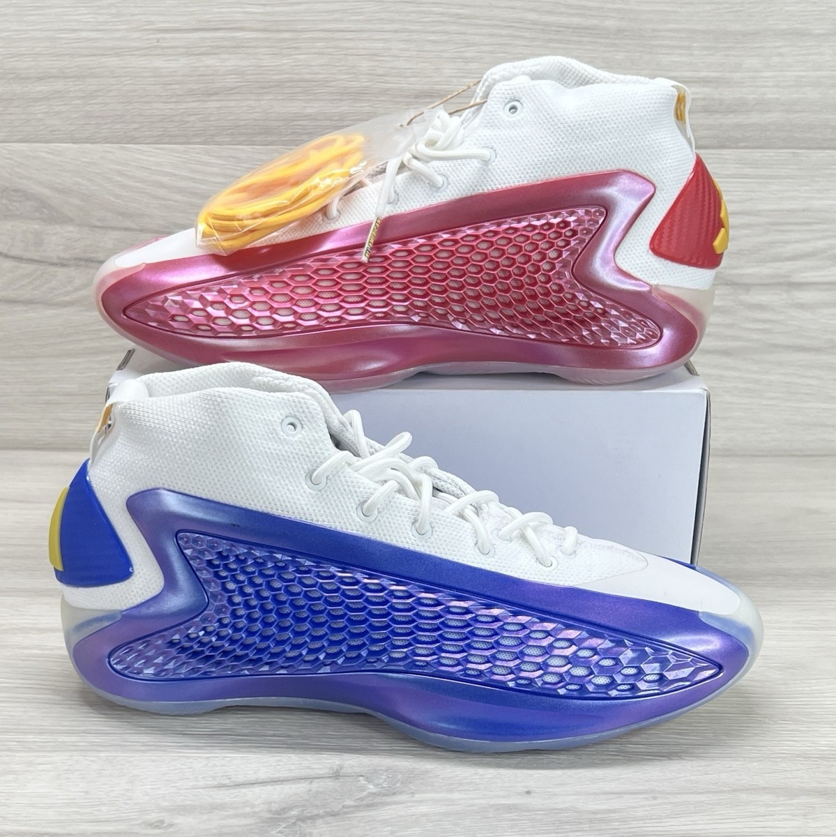 マニー　アルファベットフルールコラージュバスケット Men's Size 9 Adidas AE 1 McDonald's All-American Basketball Shoes