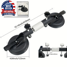 Suction Cups Heavy Duty Aluminum Vacuum Plate Handle Glass Holder Hooks to Lift