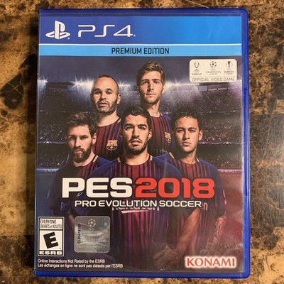 Pro Evolution Soccer 2018: Premium Edition Sony PlayStation 4, 2017
