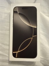 Apple iPhone 16 Pro Max Natural Titanium 512 GB BOX ONLY