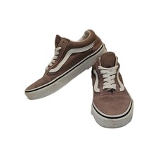 Pre-owned VANS Old Skool Women s 6.5 - Mens 5 - Lavender and White
