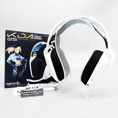 Logitech Logicool G733 KDA LIGHTSPEED Wireless White Gaming