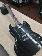 GIBSON SG SPECIAL model Ebony Black Electric Guitar Used Shipping from Japan