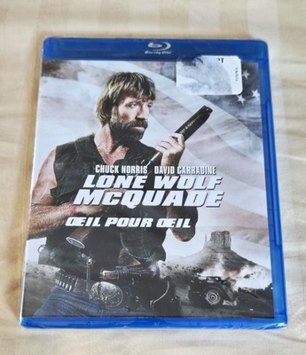 NEW Lone Wolf McQuade Blu-ray CHUCK NORRIS, DAVID CARRADINE Kane Hodder, OOP