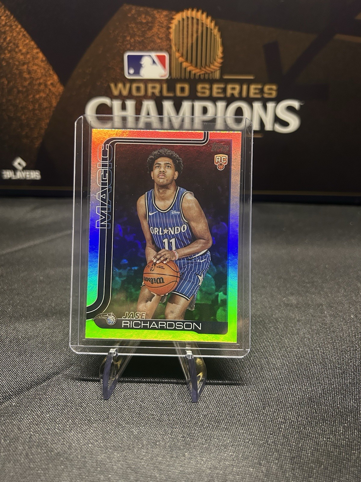 2025-26 Topps- Jase Richardson #225 (RC) Rainbow Foil Magic