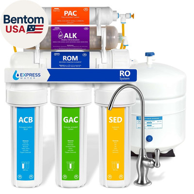 Reverse Osmosis Alkaline Water Filtration System   10 Stage RO Water Filter with