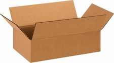 25-Pack Flat Boxes 14"x8"x4", Shipping, Packing
